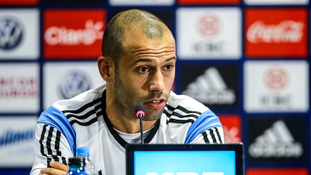 Javier Mascherano, volante da Argentina