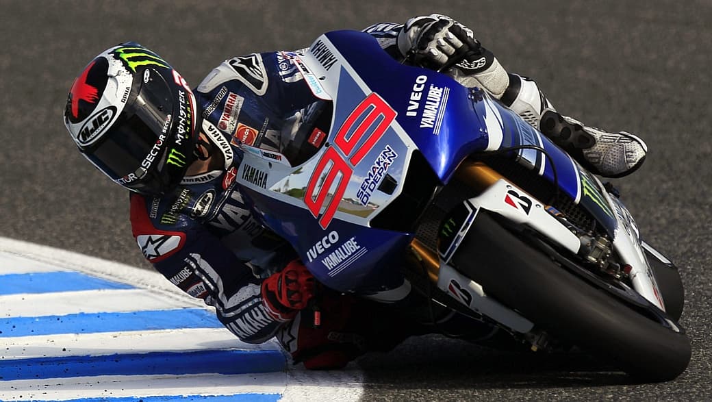 Jorge Lorenzo, festa e pole em Jerez de la Frontera