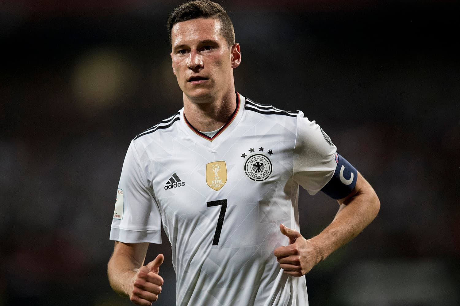 O jogador da Alemanha Julian Draxler