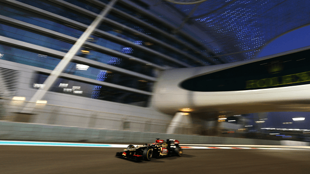 Kimi Raikkonen perdeu uma posição no grid de largada do GP de Abu Dhabi