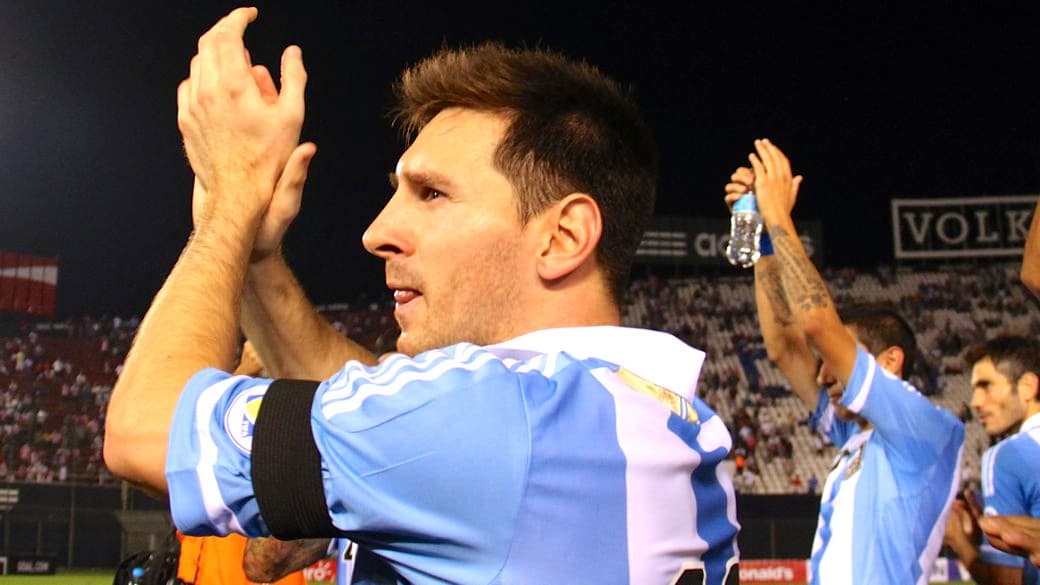 Messi será o principal jogador da Argentina na Copa