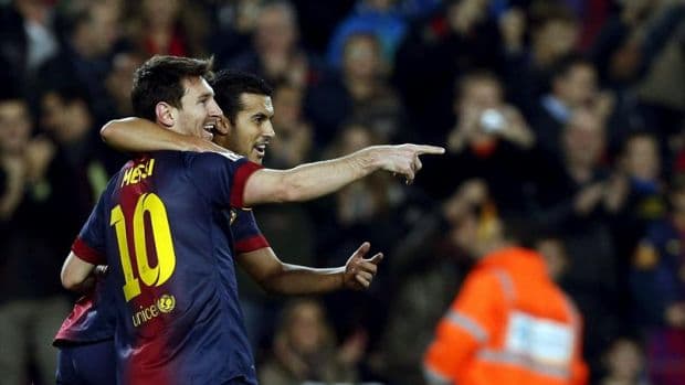 Lionel Messi marca duas vezes na vitória do Barcelona sobre o Real Saragoza