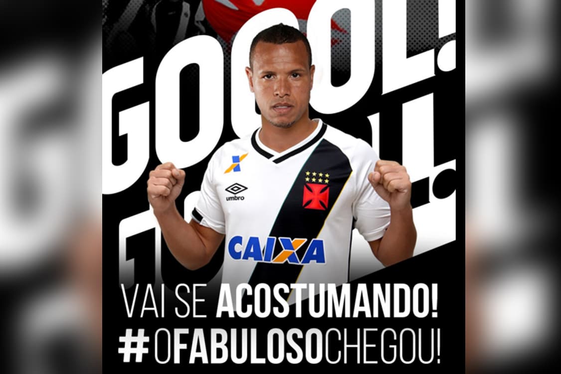 Luís Fabiano é anunciado pelo Vasco