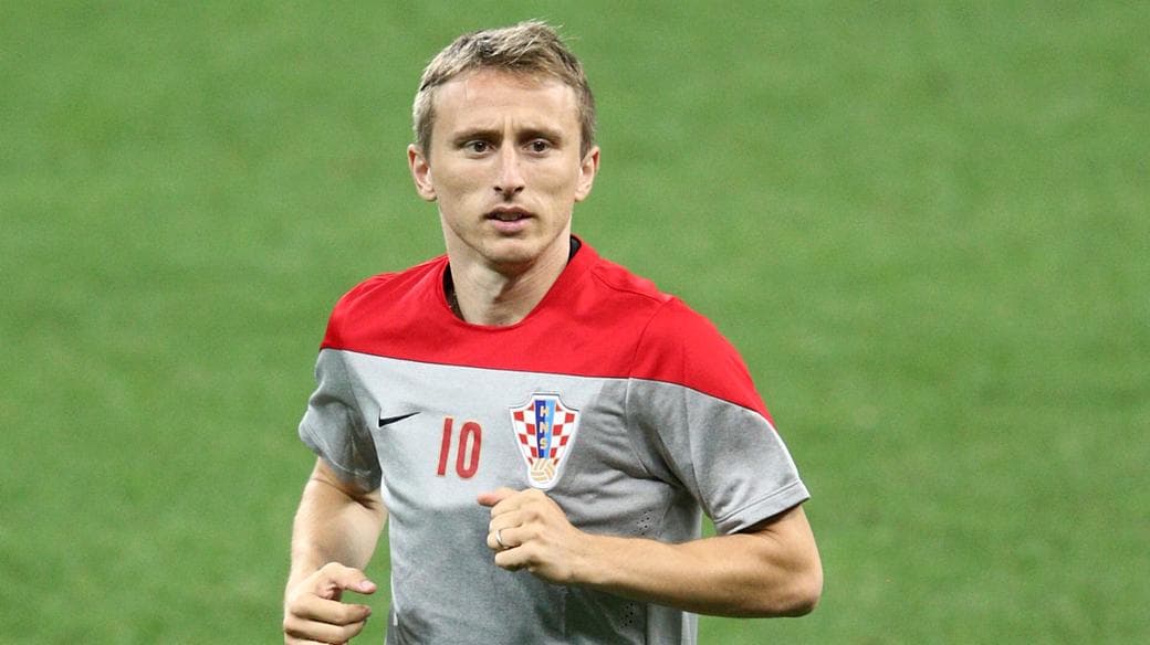 Luka Modric, meio-campista da Croácia