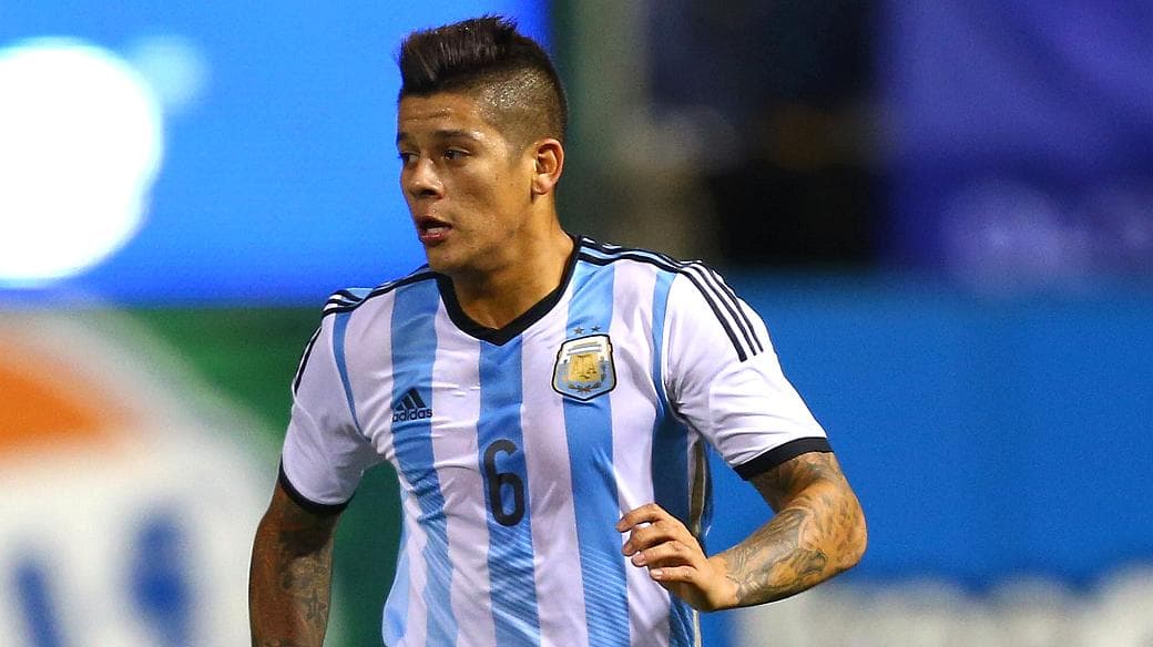Marcos Rojo, lateral-esquerdo da seleção argentina e do Sporting de Lisboa