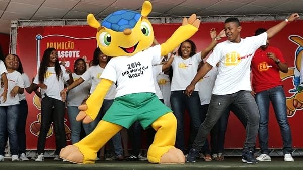 O mascote da Copa 2014