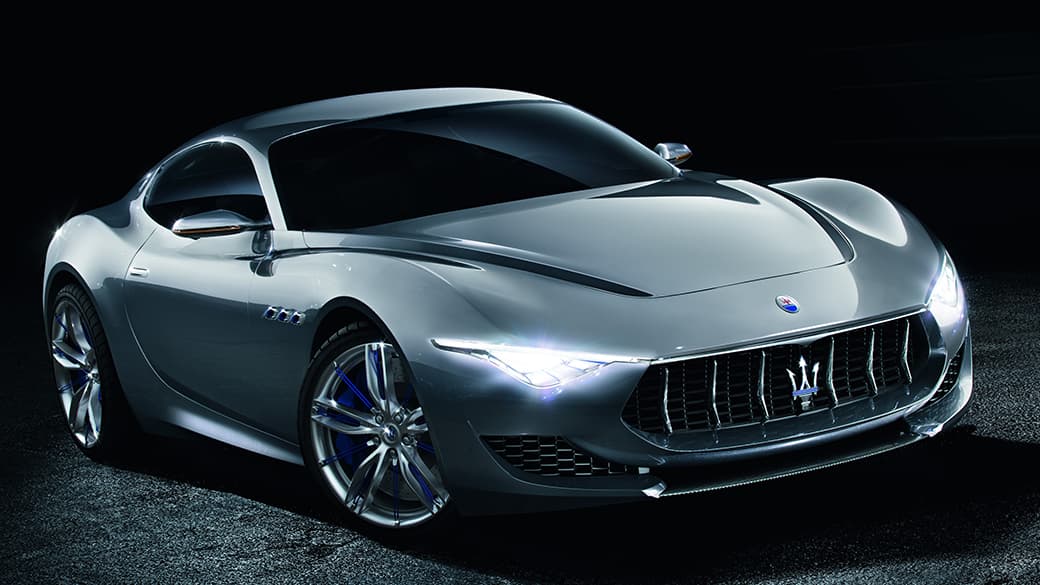 O motor V6 do Maserati Alfieri poderá ter potência de 410, 450 ou 520 cv