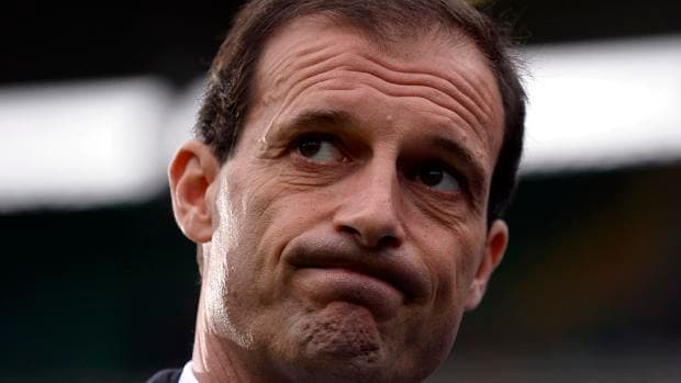Massimiliano Allegri tinha contrato com o Milan até o fim da temporada da Europa
