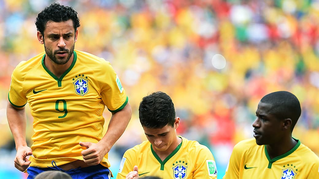 Atacante Fred vem sendo bastante criticado por suas atuações na Copa