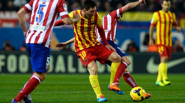 Messi entrou no segundo tempo, mas não conseguiu tirar o placar do 0 a 0