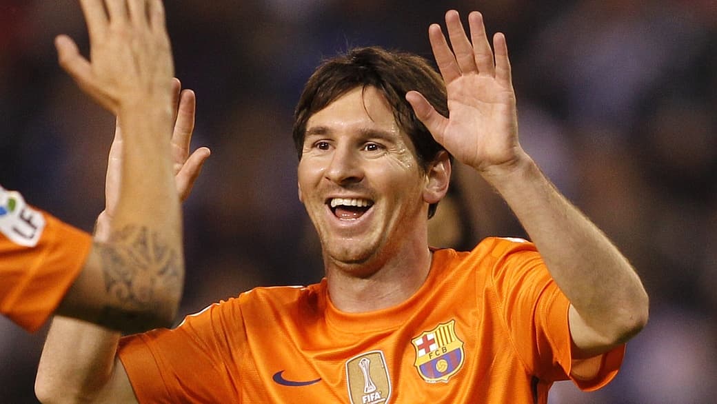 Lionel Messi: 76 gols em 2012