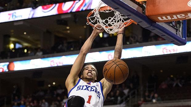 Michael Carter-Williams, jogador do Philadelphia 76ers