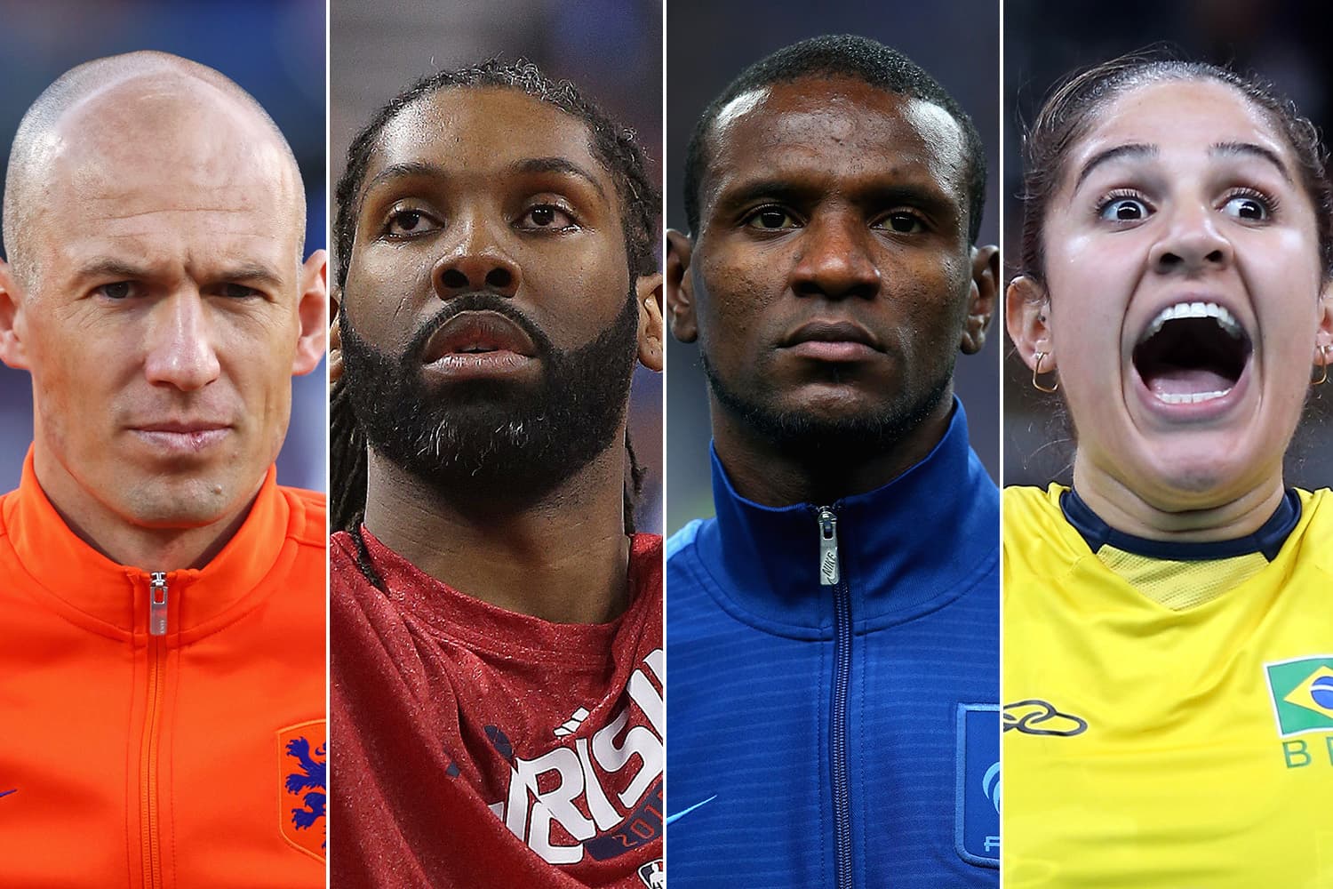 Robben, Nenê, Abidal e a Natália