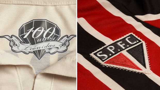 Camisa em comemoração a Leônidas da Silva