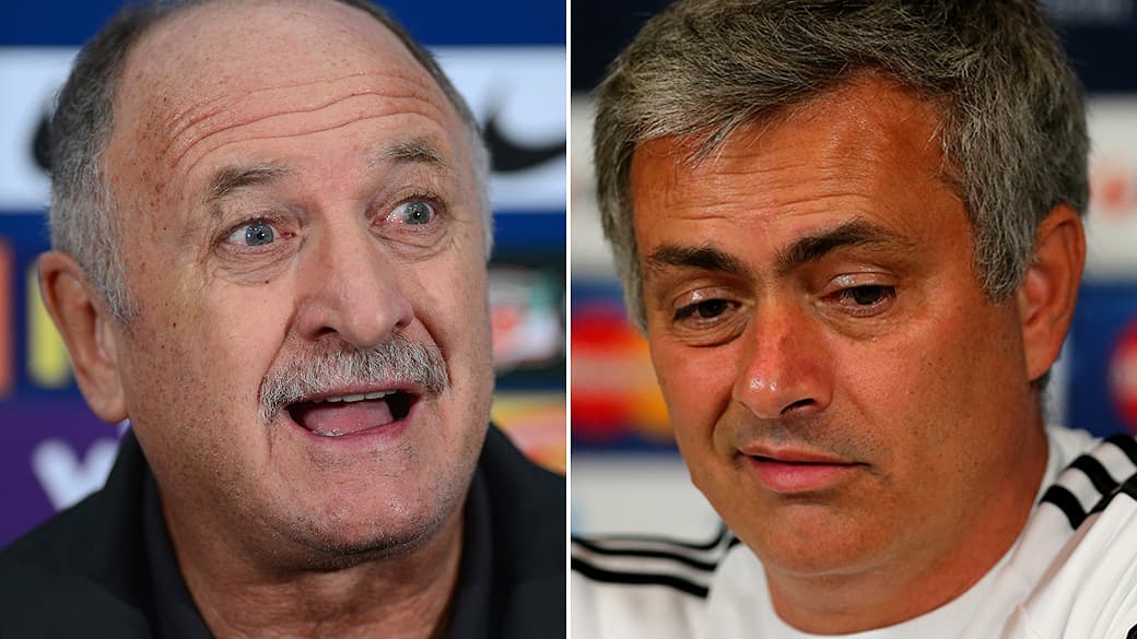 Luiz Felipe Scolari disse que tem relacionamento “razoavelmente bom” com Mourinho, apesar de divergências