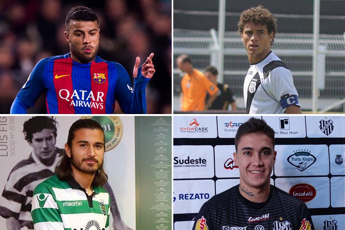 Rafinha Alcántara, Romarinho, Matheus e Ronaldo
