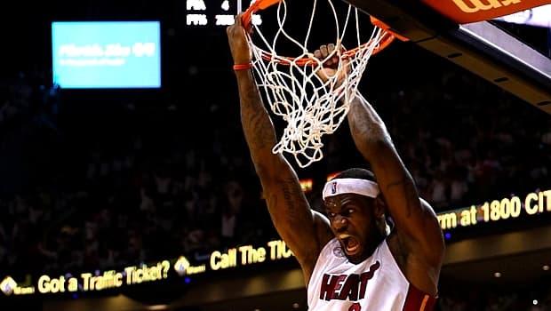 Astro LeBron James vai disputar sua terceira final seguida com o Miami Heat