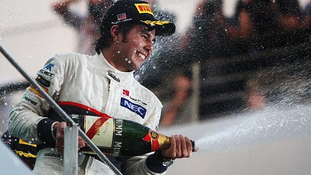 O mexicano Sergio Perez ficou em segundo lugar no GP da Malásia, em março