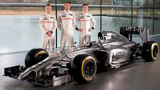 O MP4-29 será o carro usado pela McLaren na temporada 2014