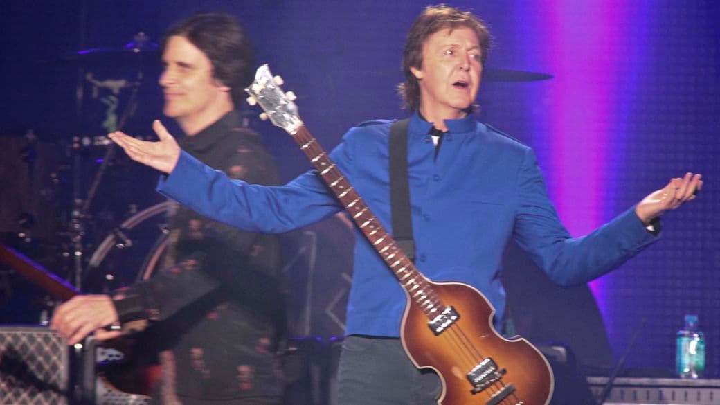 Paul McCartney em show no Castelão, em Fortaleza