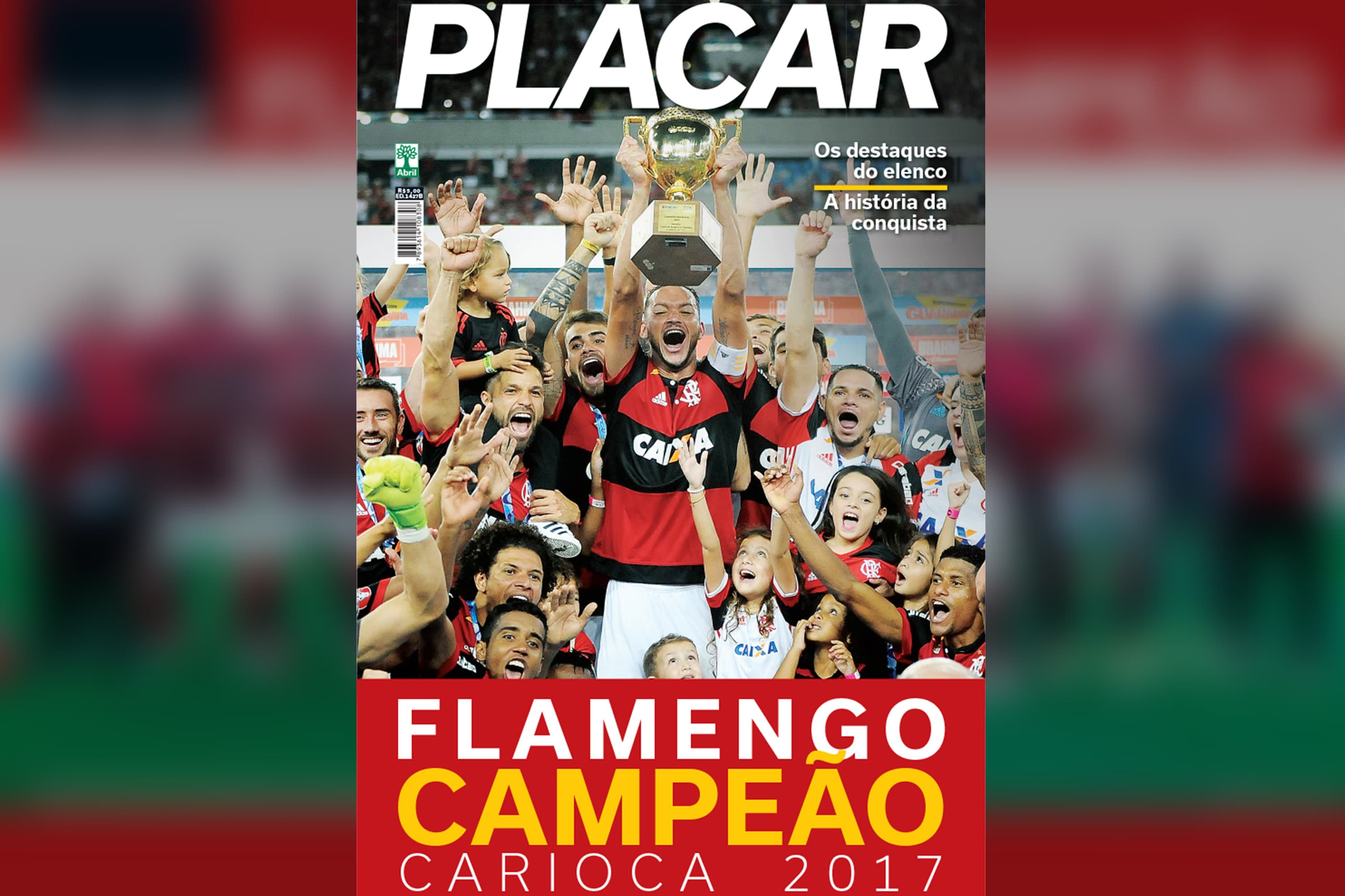Pôster Flamengo campeão carioca