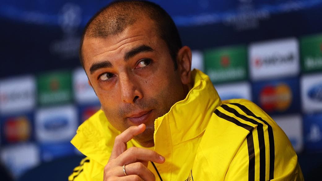 Roberto Di Matteo, ex-técnico do Chelsea