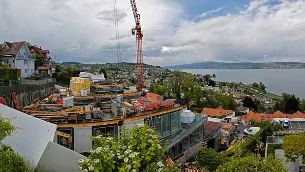 A mansão de Roger Federer, em Wollerau, próximo do lago Zurich