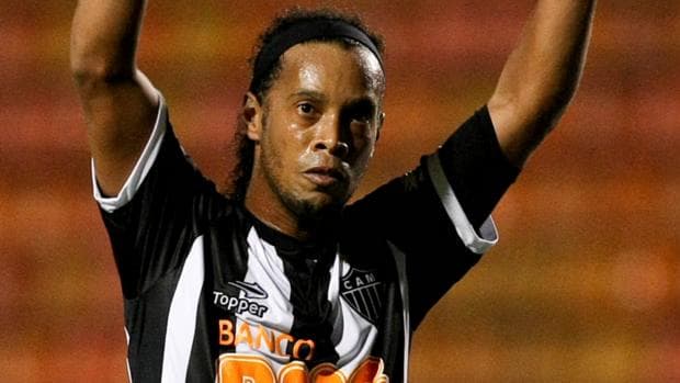 Ronaldinho Gaúcho fez o primeiro gol do Atlético-MG
