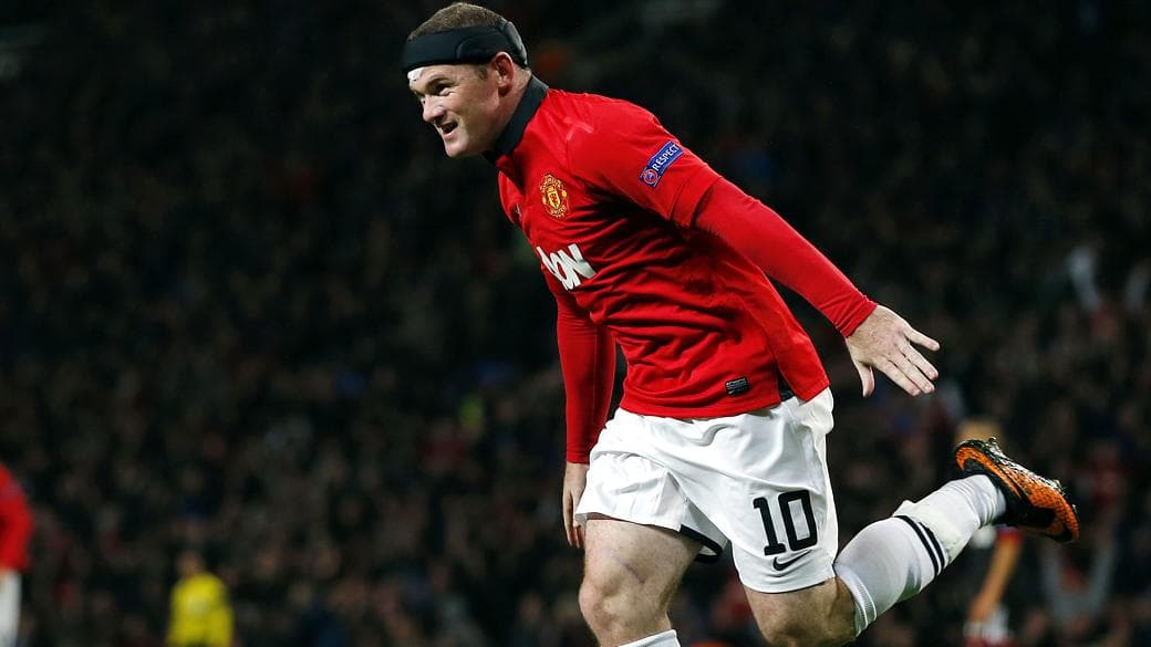 Rooney é a aposta do United contra o Bayer na Alemanha