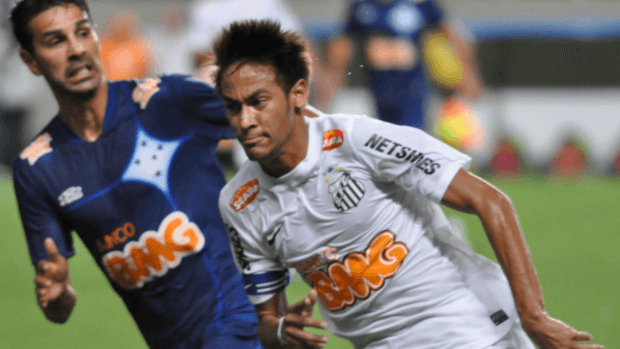 Santos, de Neymar, venceu o Cruzeiro