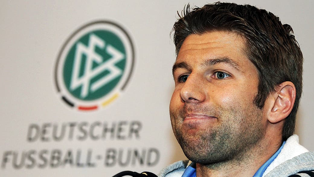 Thomas Hitzlsperger defendeu a Alemanha entre 2004 e 2011 e jogou a Copa de 2006