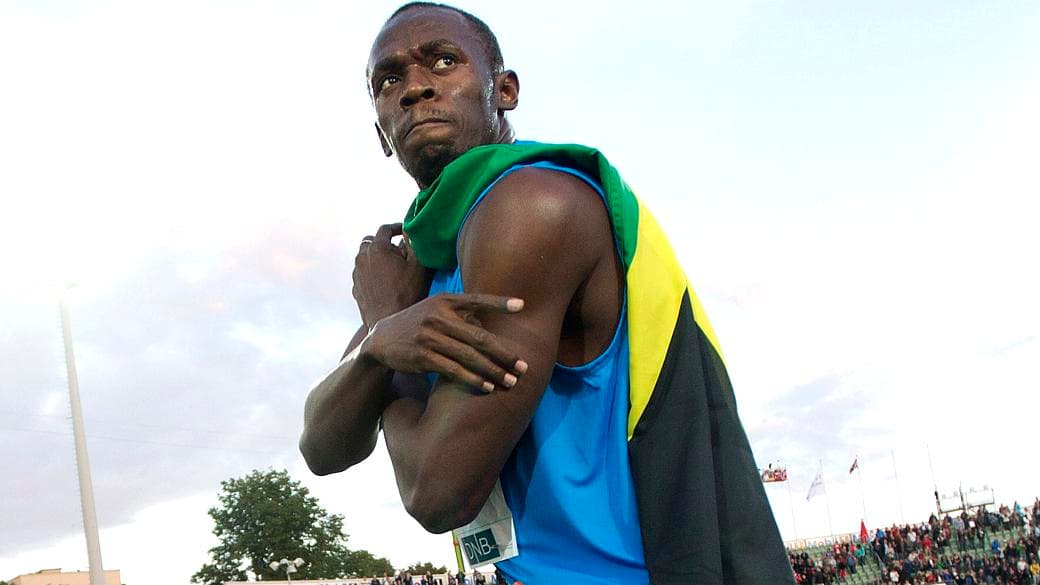 Usain Bolt é recordista mundial dos 100m rasos, com 9s58