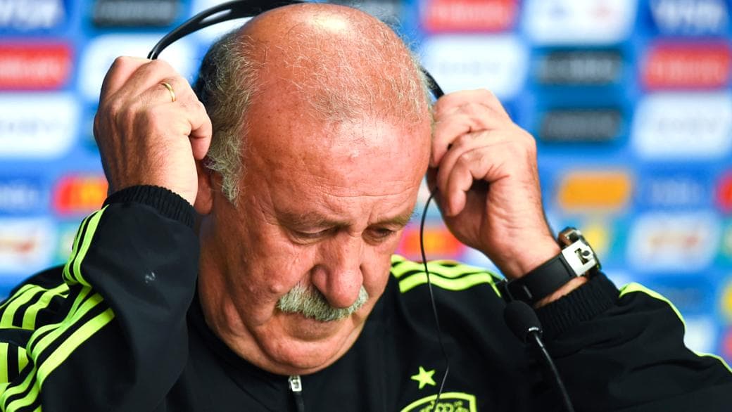 "Me dói que digam que eu fui uma marionete nas mãos dos jogadores do Barcelona", afirmou Del Bosque
