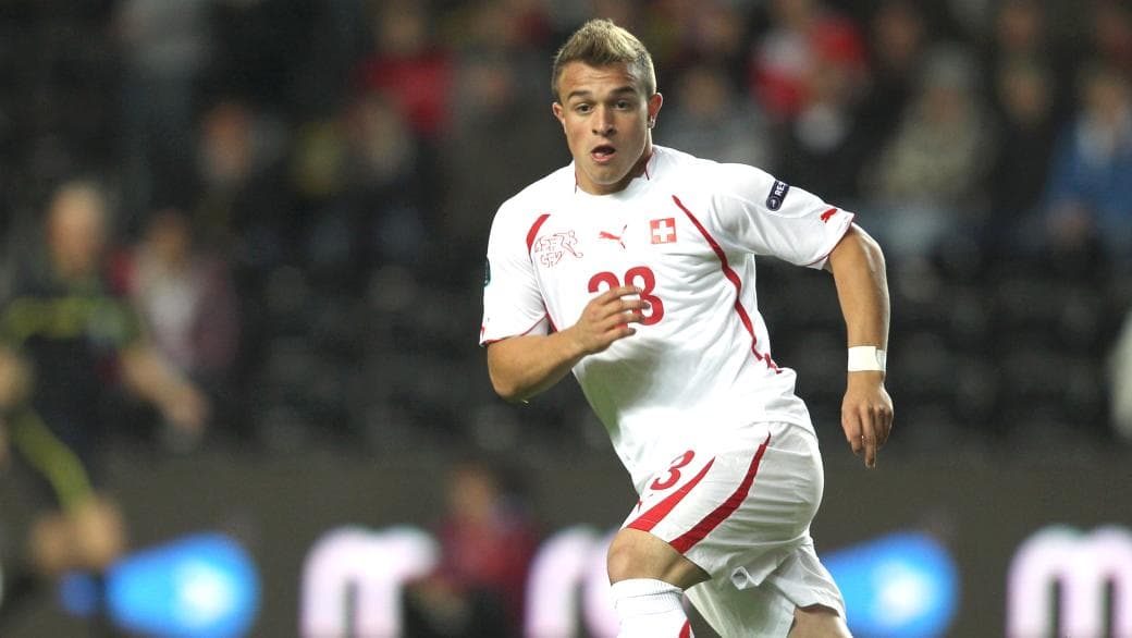Meia Shaqiri, do Bayern de Munique, é a principal arma suíça na Copa