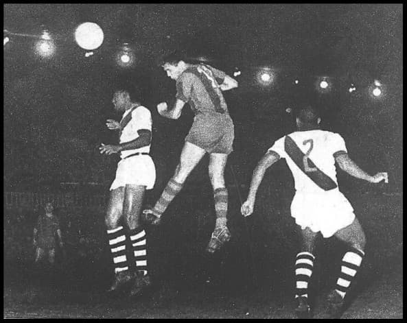 Vasco e Barcelona, em 1957: goleada cruz-maltina na Espanha