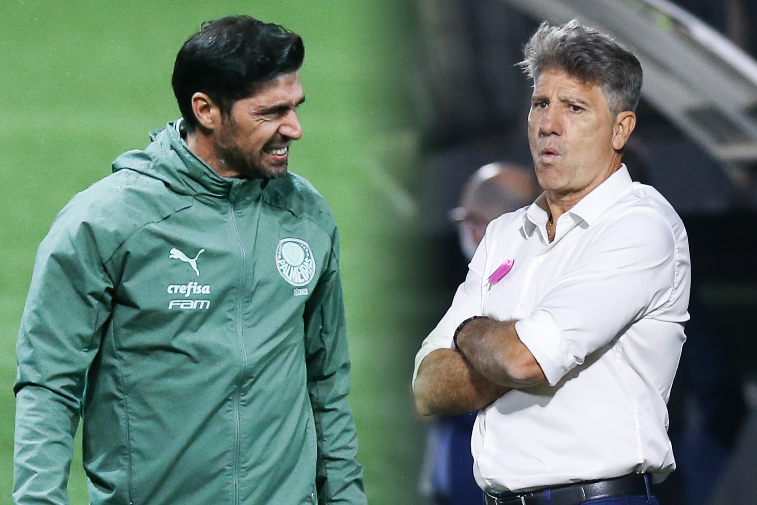 Abel Ferreira e Renato Gaúcho duelam por nova conquista da América -