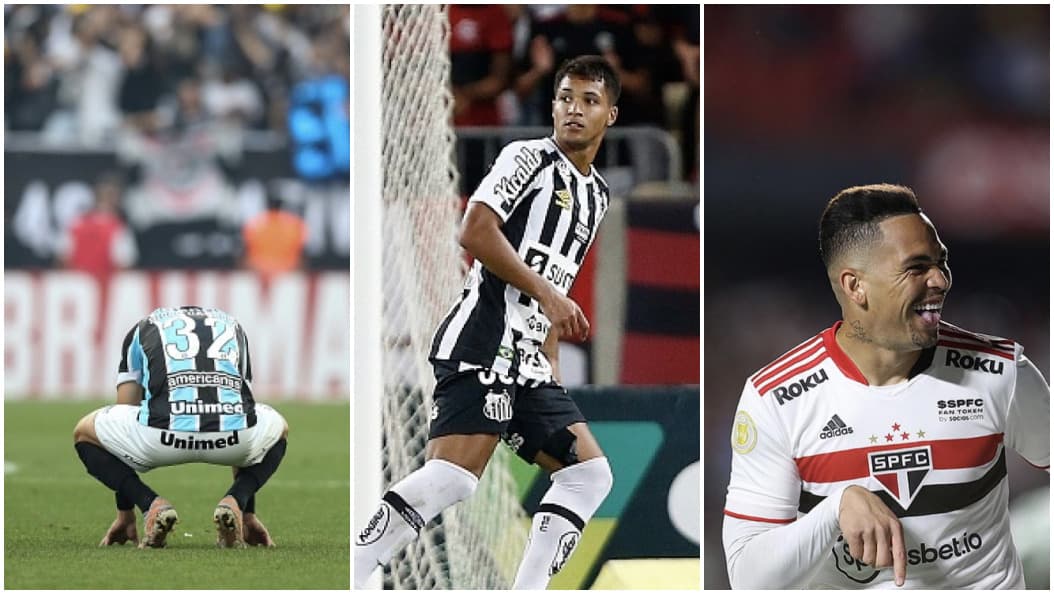Grêmio precisa de “milagre” para não cair; Santos e São Paulo veem sonho distante de Libertadores