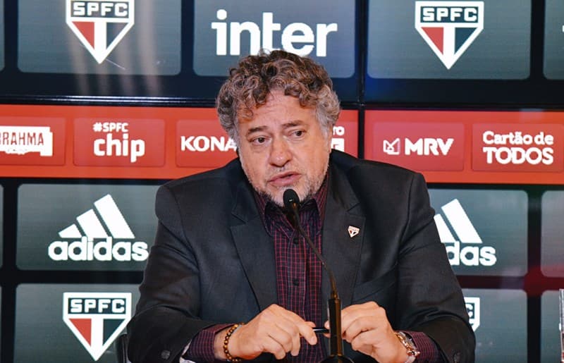 Presidente do São Paulo, Julio Casares pode ser beneficiado em caso de mudança estatutária -