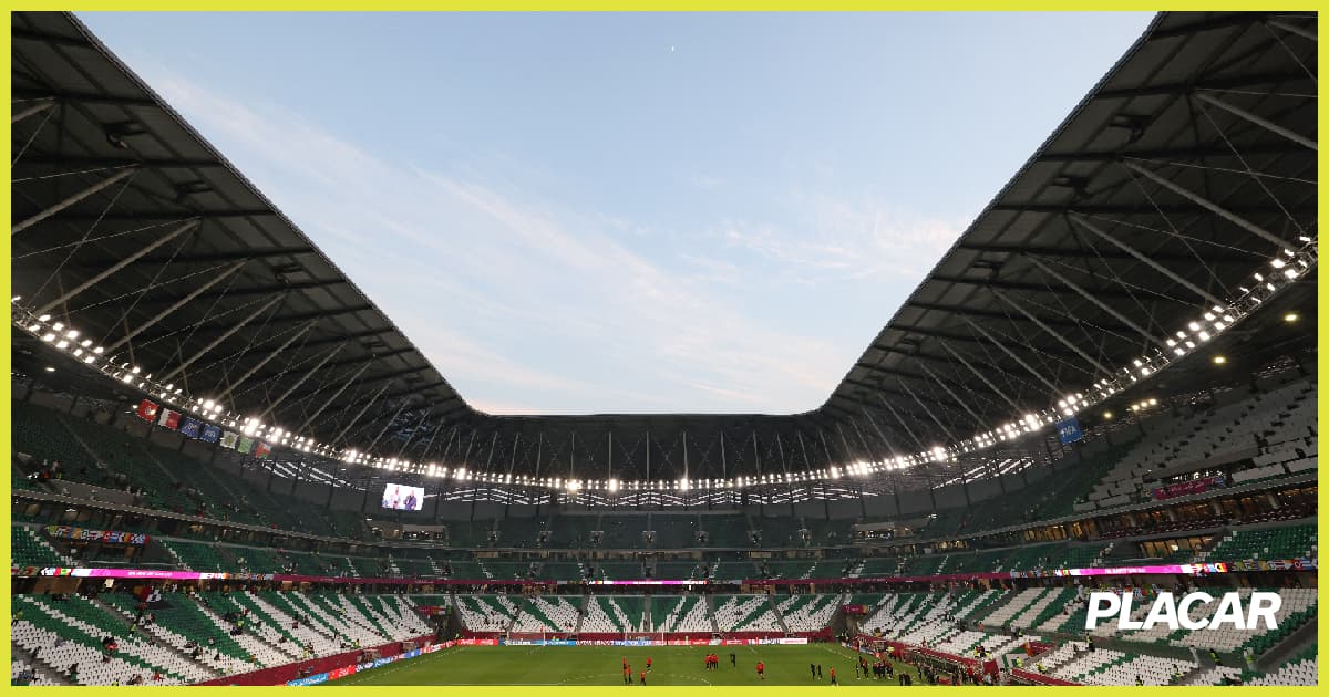 Estádio Cidade da Educação, um dos palcos da Copa do Mundo no Catar -