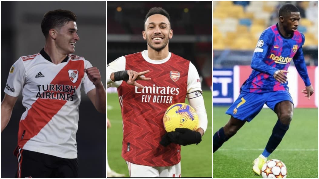 Álvarez, Aubameyang e Dembélé podem movimentar o Deadline Day