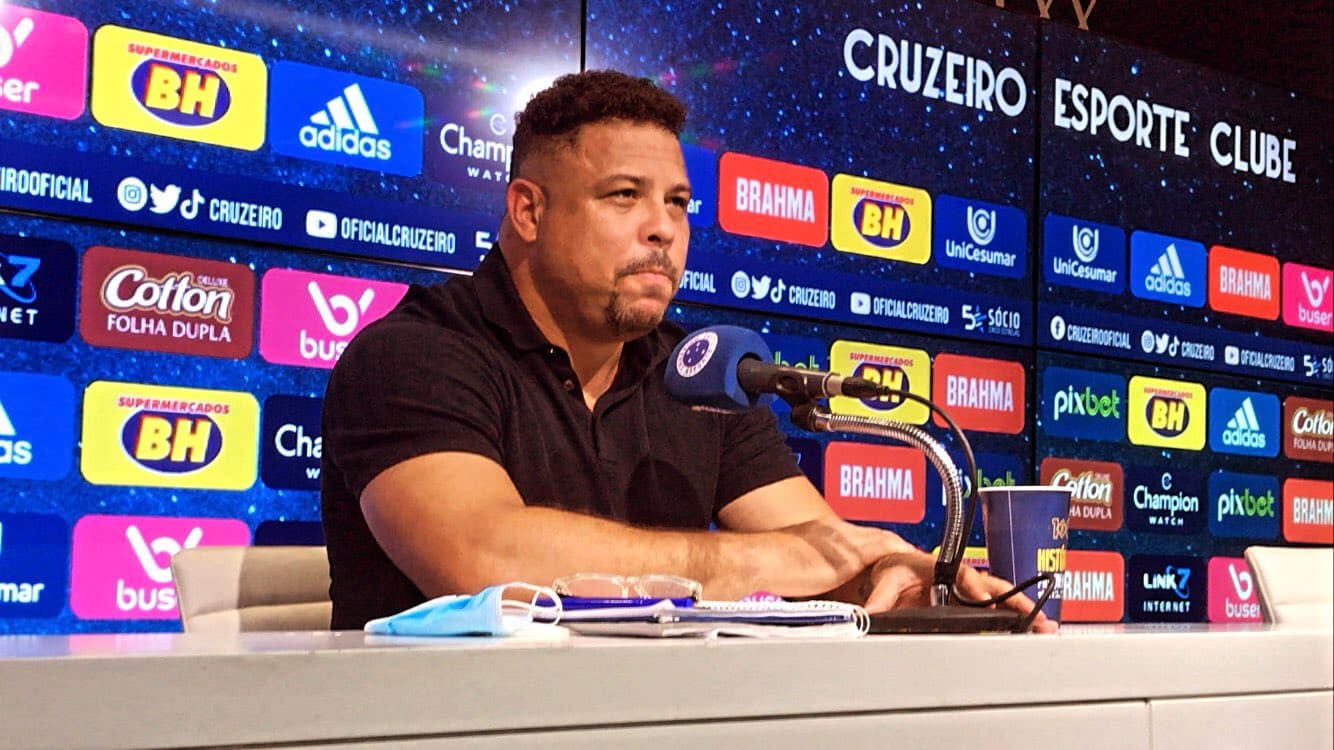 Ronaldo não descarta desistir do Cruzeiro -