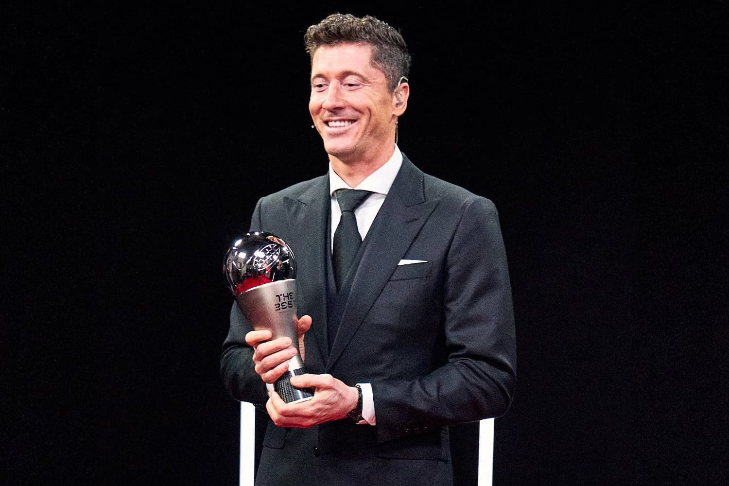 Robert Lewandowski venceu pela segunda vez o The Best -