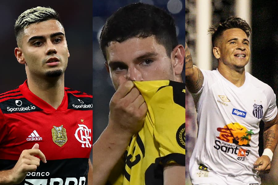 Andreas Pereira, Agustín Álvarez e Soteldo movimentaram o mercado da bola -