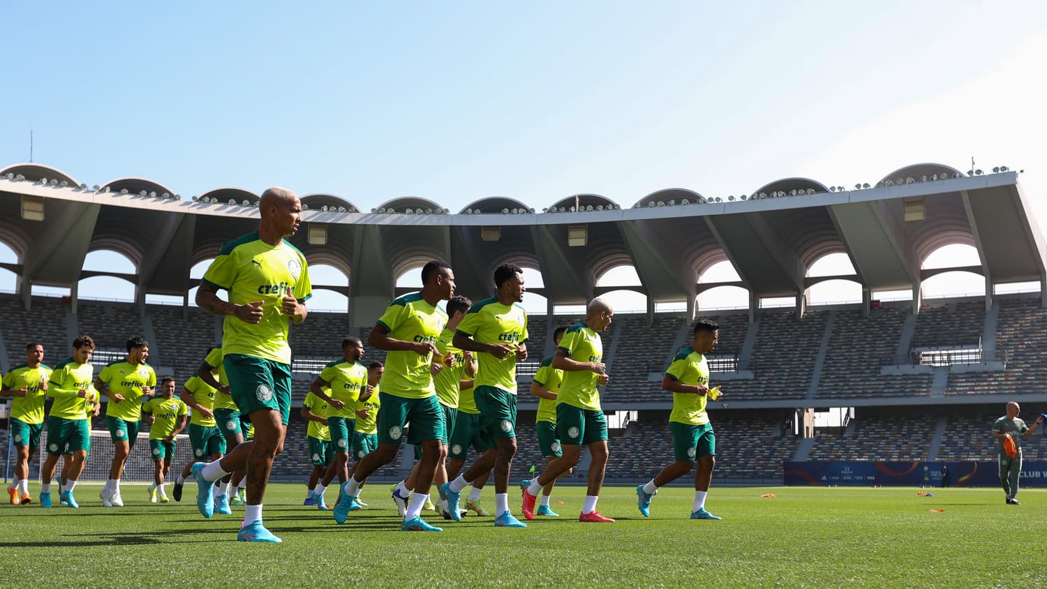 Verdão definiu a lista de 23 inscritos para o Mundial -
