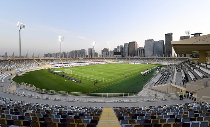 Estádio Al Nahyan acomoda 12.000 pessoas -