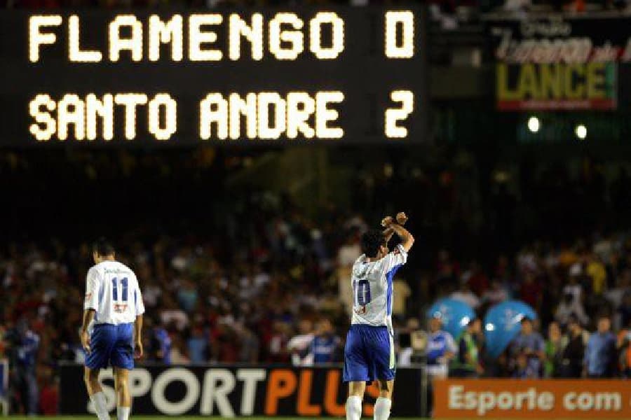 Santo André conquistou a Copa do Brasil em 2004 -