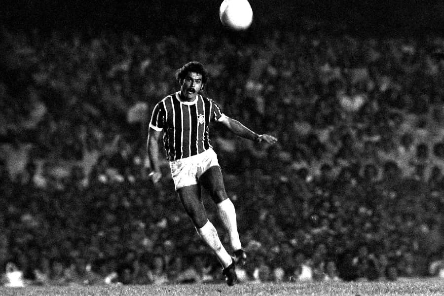 Rivellino em sua estreia pelo clube carioca -