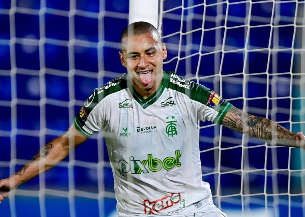 Wellington Paulista marcou dois gols na virada épica do América -