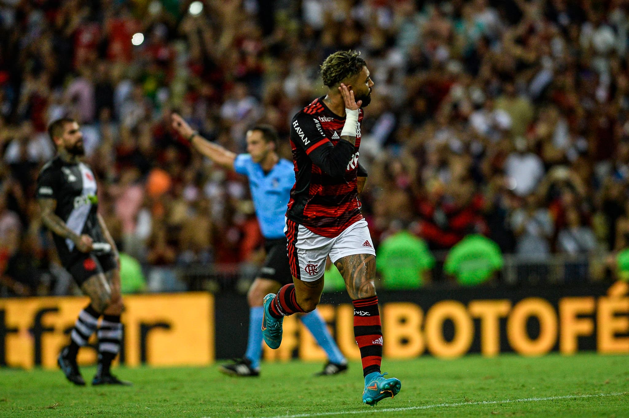 Gabigol provocou vascaínos em comemoração no último clássico -
