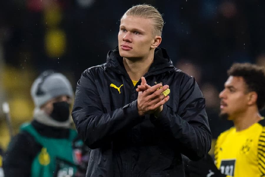 Dortmund está pede 75 milhões de euros por Haaland -